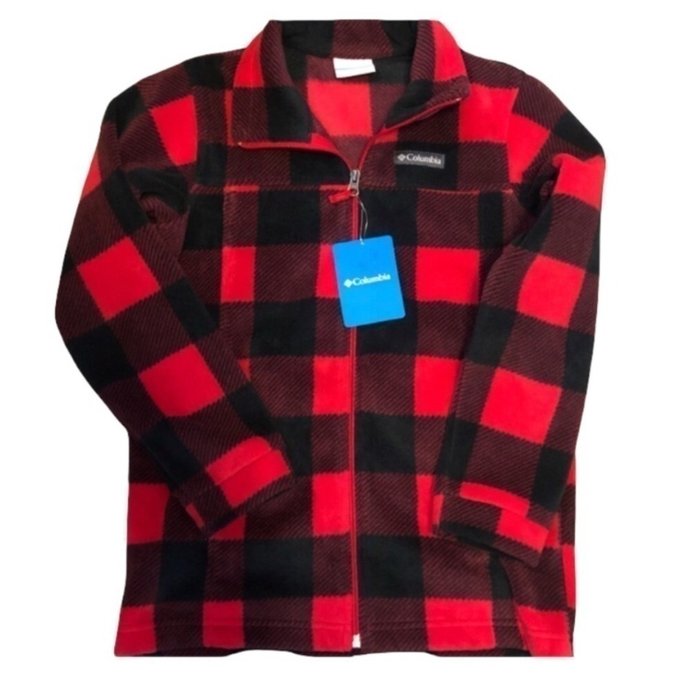 Eddie Bauer Kids Buffalo Plaid jacket Sz Medium & XL NWT